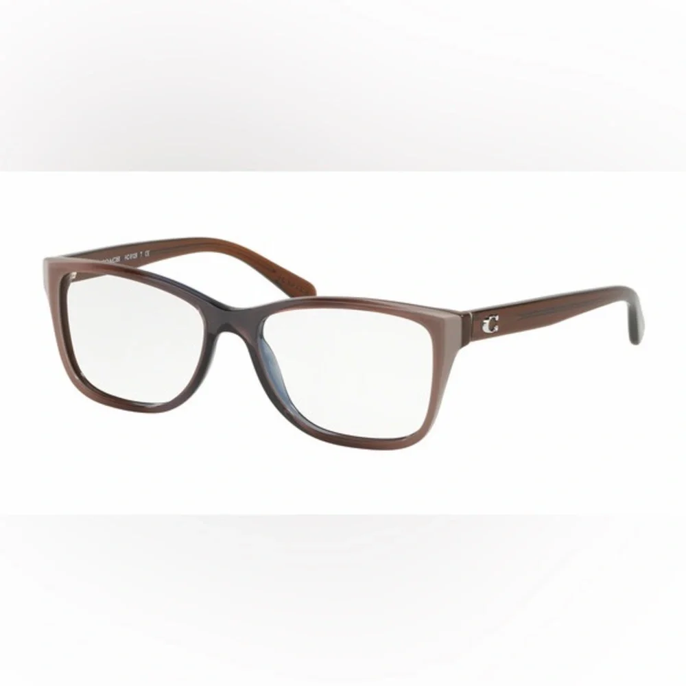 Coach Women's Glasses HC6129 in Taupe Laminate